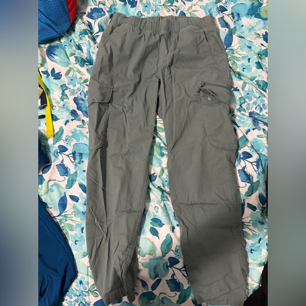 Mountain Hardwear Olive Gray Cargo Pants
